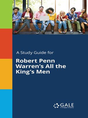 cover image of A Study Guide for Robert Penn Warren's "All the King's Men"